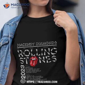 Hackney Diamonds Tracklist 2023 The Rolling Stones Two Sides Fan Gifts Shirt
