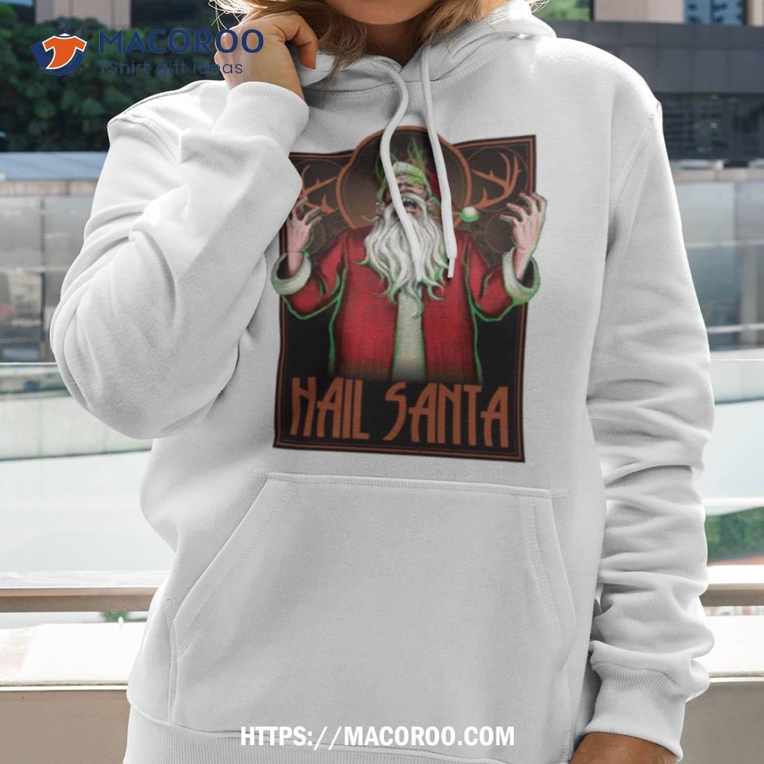 Hail Santa Punk Style Rock Shirt Hail Santa Punk Style Rock Shirt
