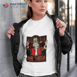 hail santa punk style rock shirt tshirt 3