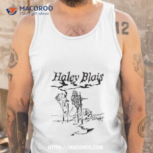 haley blais white meadow shirt tank top