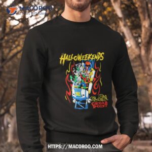 Halloweekends Character Coaster Cedar Point Shirt 2 halloweekends character coaster cedar point shirt sweatshirt