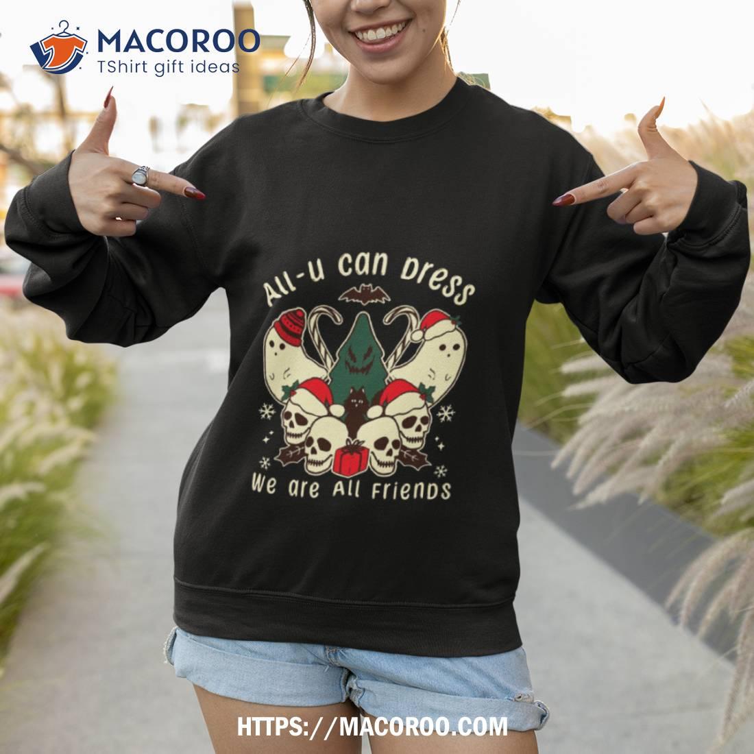 Halloween Christmas All U Can Dress Shirt Halloween Christmas All U Can Dress Shirt