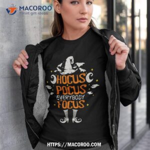 Halloween Hocus Pocus Everybody Focus Funny Teacher Costume Shirt