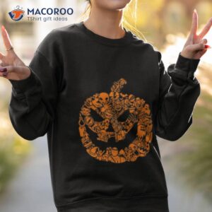 halloween mosaic shirt sweatshirt 2