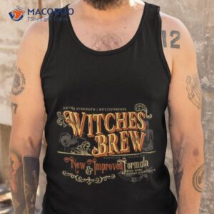 halloween witches brew shirt tank top