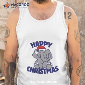 happy christmas shirt tank top