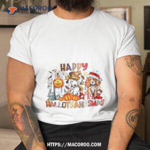 Happy Hallothanksmas Dog Lover Shirt