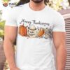 Happy Thanksgiving Shirts For Kids Pumpkin Funny Gifts Shirt