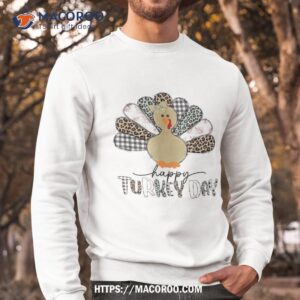 happy turkey day cute thanksgiving shirts kids shirt sweatshirt