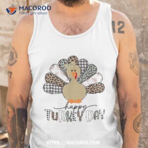 happy turkey day cute thanksgiving shirts kids shirt tank top