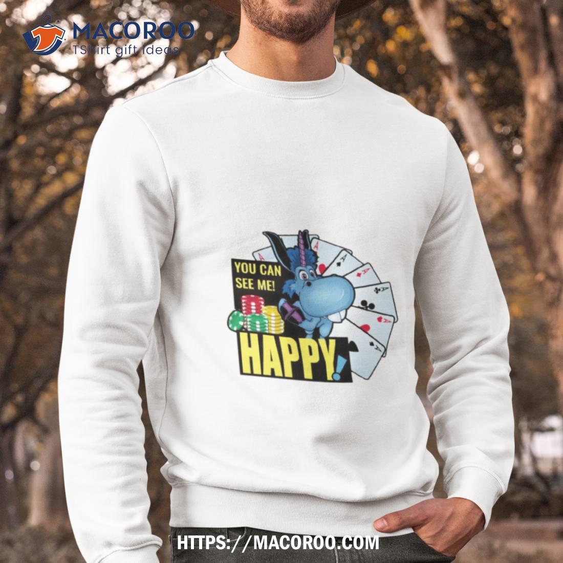 Happy Tv Series Blue Unicorn Character 2023 Shirt Happy Tv Series Blue Unicorn Character 2023 Shirt