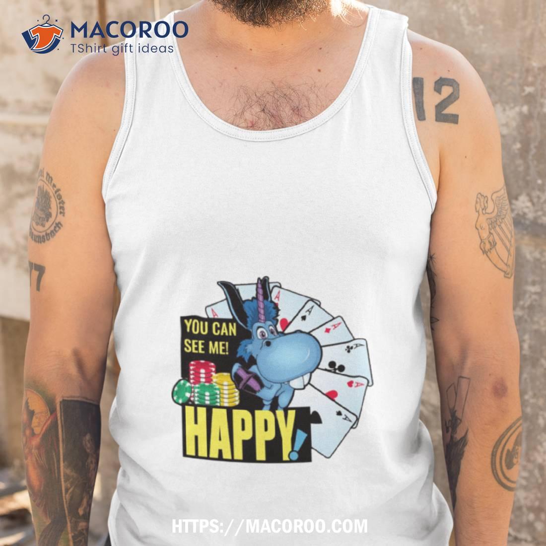 Happy Tv Series Blue Unicorn Character 2023 Shirt Happy Tv Series Blue Unicorn Character 2023 Shirt