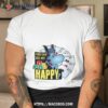 Happy Tv Series Blue Unicorn Character 2023 Shirt