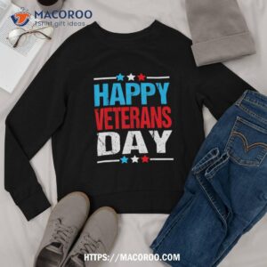 happy veterans day shirt for kids sweatshirt