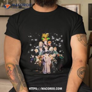 harry potter christmas at hogwarts tree shirt tshirt