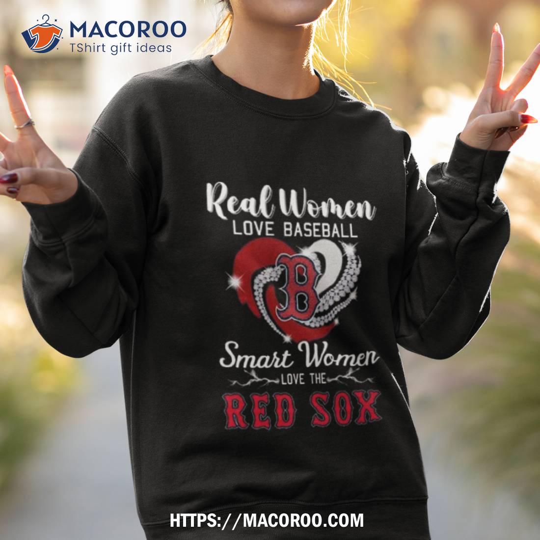 Original Heart Diamond Real Women Love Baseball Smart Women Love