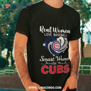 Heart Diamond Real Women Love Baseball Smart Women Love The
