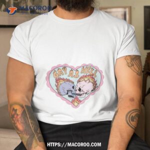 Heart Gay As Hell Skulls Shirt