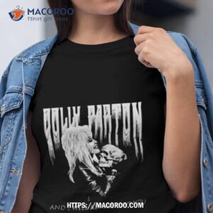 heavy metal goth dolly parton shirt tshirt