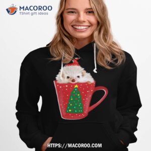 hedgehog christmas shirt hoodie 1
