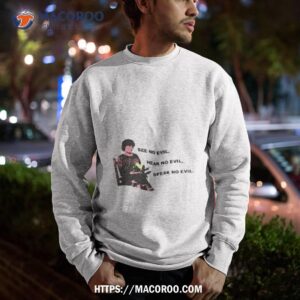 Helen Keller See No Evil Hear No Evil Speak No Evil Shirt 2 helen keller see no evil hear no evil speak no evil shirt sweatshirt