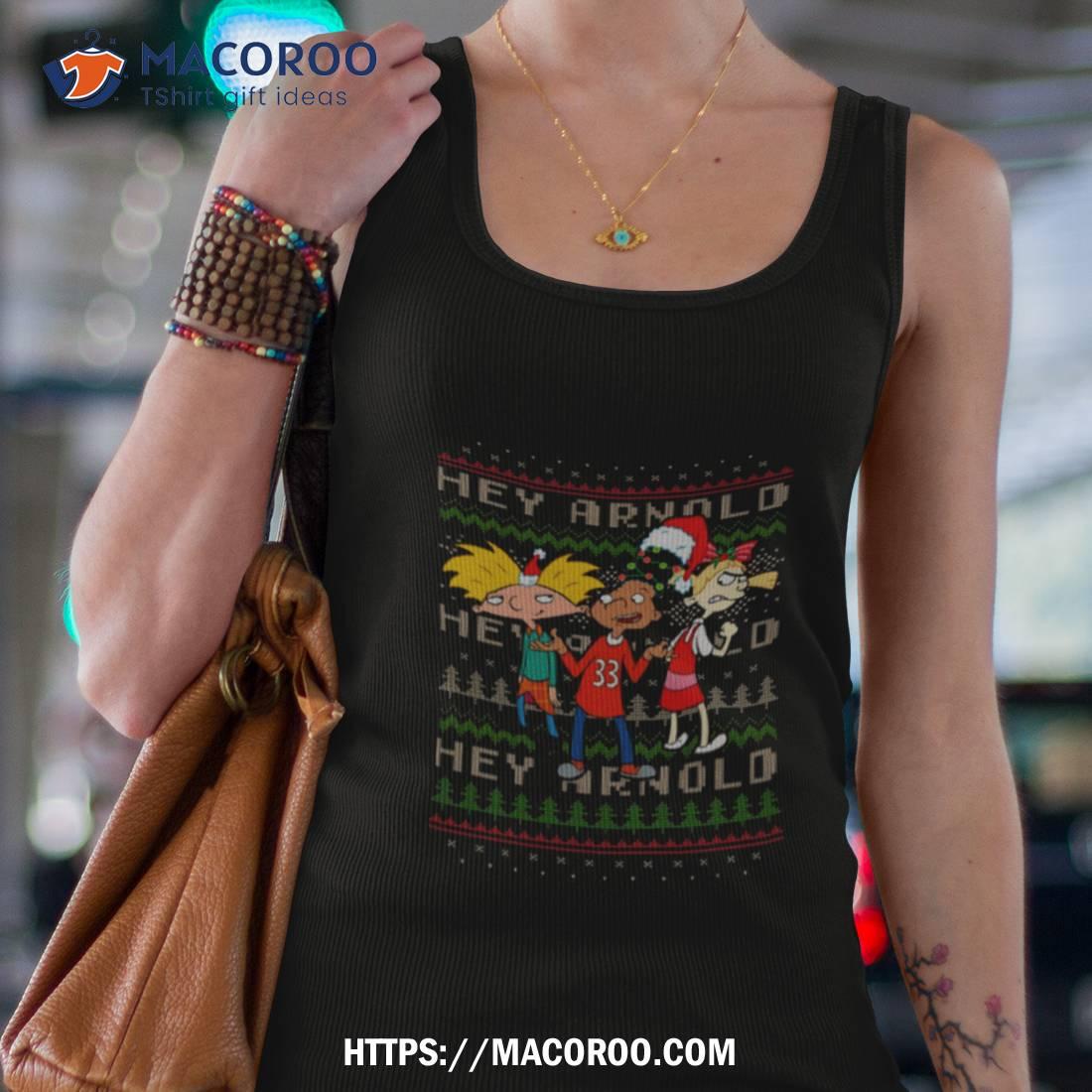 Hey Arnold Christmas Helga Gerald Arnold Shirt Hey Arnold Christmas Helga Gerald Arnold Shirt