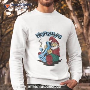 High Gnome 420 No Weed In Christmas Shirt 2 high gnome 420 no weed in christmas shirt sweatshirt