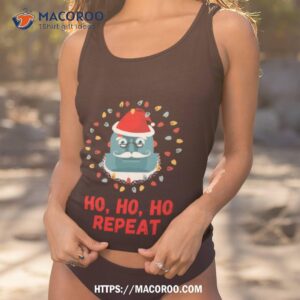 Ho Ho Ho Robot Santa Funny Christmas Shirt 1 ho ho ho robot santa funny christmas shirt tank top 1