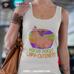 hocus pocus capy cuteness shirt tank top 4