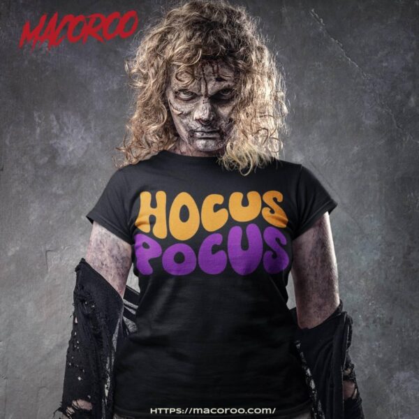 Hocus Pocus, Retro Fall Design, Halloween Pocus Shirt