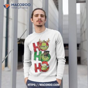 hohoho handrawing green grinch shirt sweatshirt 1