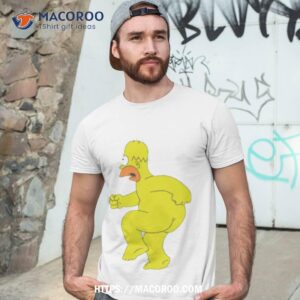homer simpson nude funny cartoon shirt tshirt 3