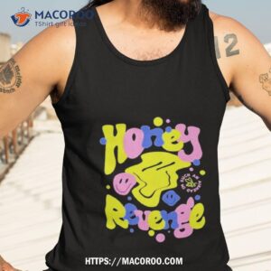 honey revenge smiling logo shirt tank top 3