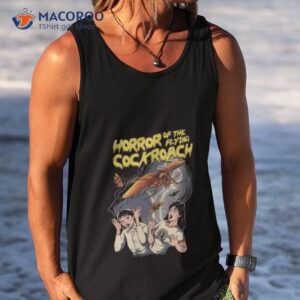 horror of the flying cockroach shirt tank top