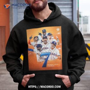 Houston Astros Lucky 7 Are Headed Back To The Alcs Mlb 2023 Postseason T Shirt 1 houston astros lucky 7 are headed back to the alcs mlb 2023 postseason t shirt hoodie