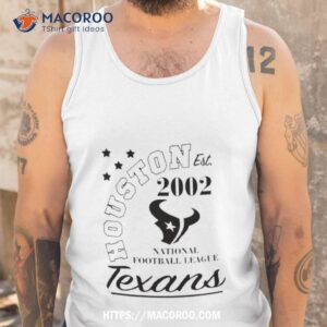 houston texans starter white city arch team shirt tank top