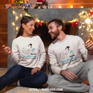 Matching Couple Christmas Snowflake Sweater / Couples 
