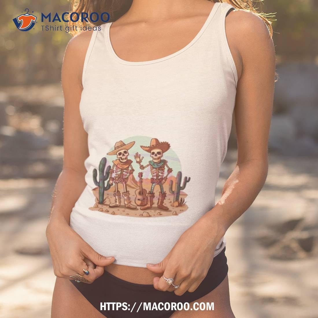 Howdy Cowboy Skeleton Cactus Vintage Shirt Howdy Cowboy Skeleton Cactus Vintage Shirt