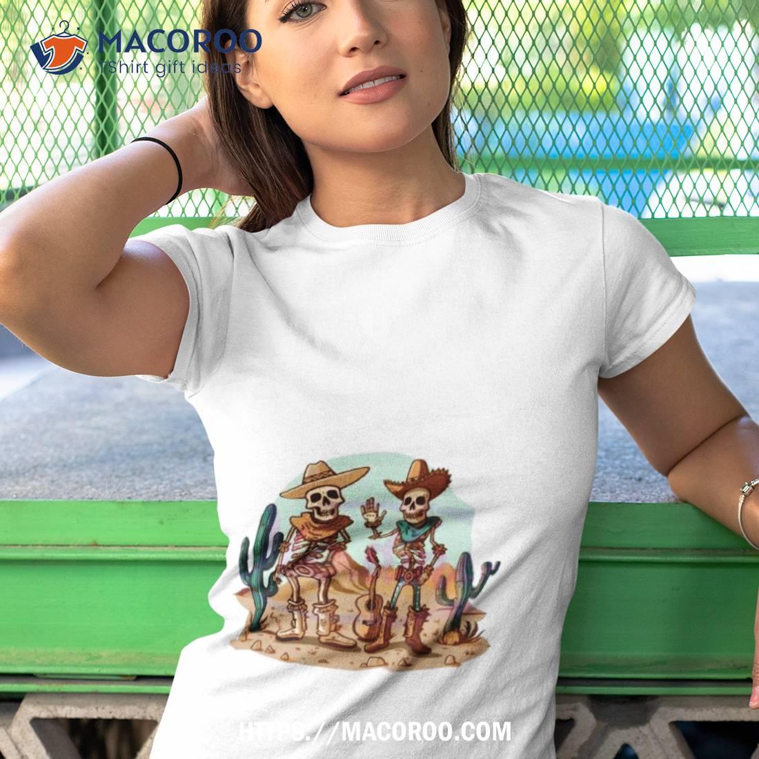 Howdy Cowboy Skeleton Cactus Vintage Shirt Howdy Cowboy Skeleton Cactus Vintage Shirt