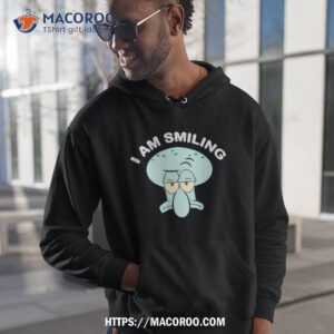 I Am Smiling Squidward Shirt 1 i am smiling squidward shirt hoodie 1