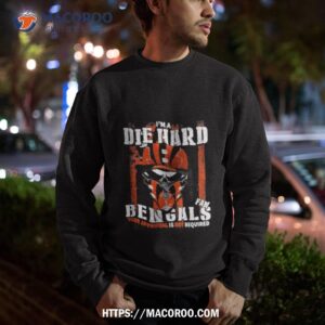 i m a die hard cincinnati bengals fan your approval is not required usa flag t shirt sweatshirt