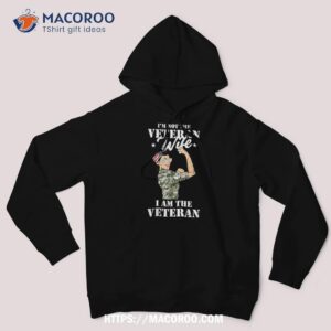 I’m Not Veteran’s Wife Veteran Veterans Day Graphic Shirt