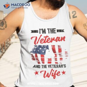 i m veteran and veteran s wife veterans day graphic shirt tank top 3