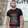 I May Live In Kentucky But My Heart Beats For The Buckeyes On Gameday 2023 Unisex Shirt