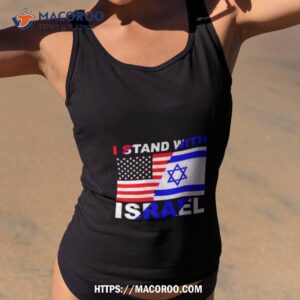 i stand with israel usa support shirt tank top 2