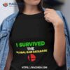 I Survived The Global Ban Database Shirt