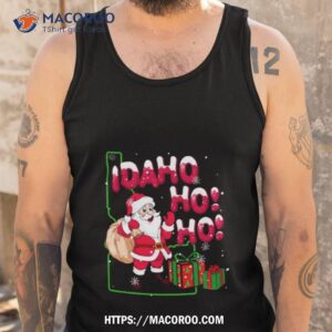 Idaho Ho Ho Christmas Shirt 3 idaho ho ho christmas shirt tank top