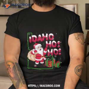 idaho ho ho christmas shirt tshirt