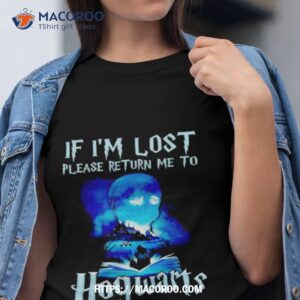 if i m lost please return me to hogwarts harry potter shirt tshirt