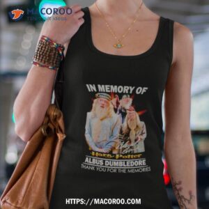 in memory of harry potter albus dumbledore thank you for the memories shirt tank top 4